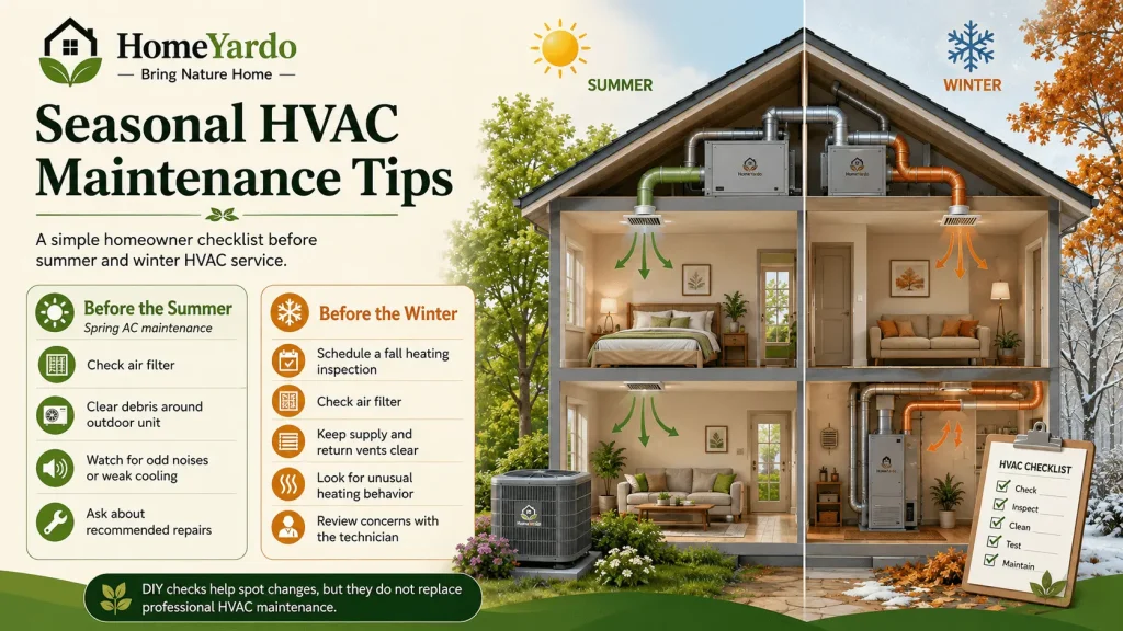 Seasonal HVAC Maintenance Tips