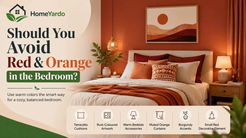 Should You Avoid Red and Orange in the Bedroom?