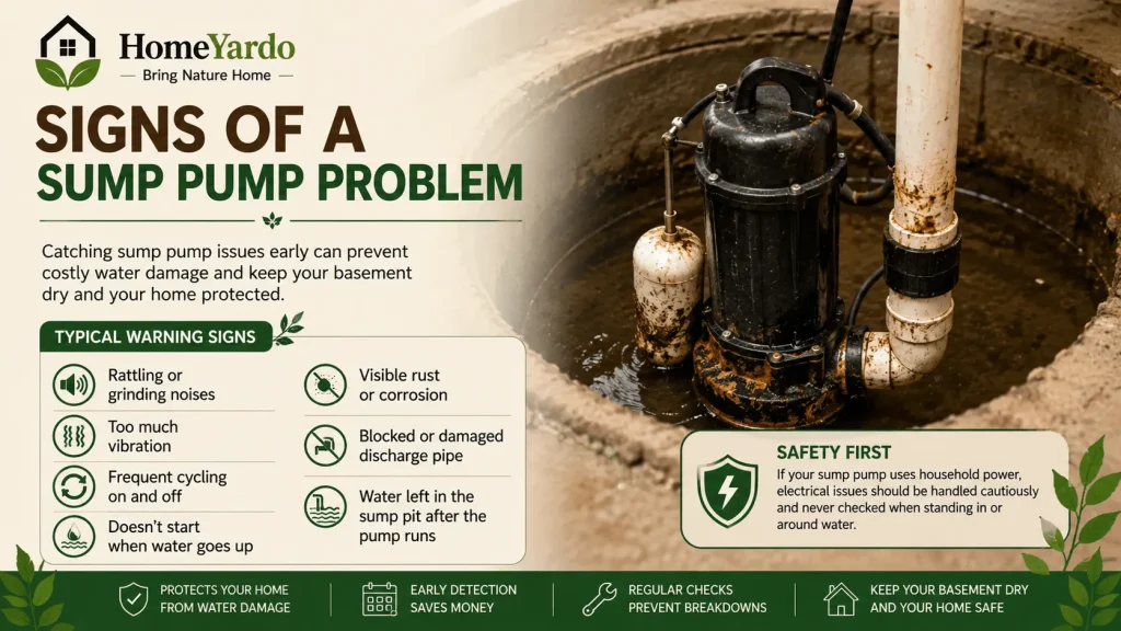 Signs of a Sump Pump Problem