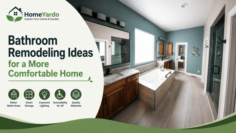 Smart Bathroom Remodeling Ideas for a More Comfortable Home