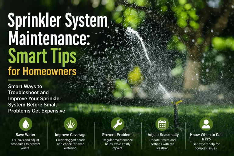Sprinkler System Maintenance Smart Tips for Homeowners