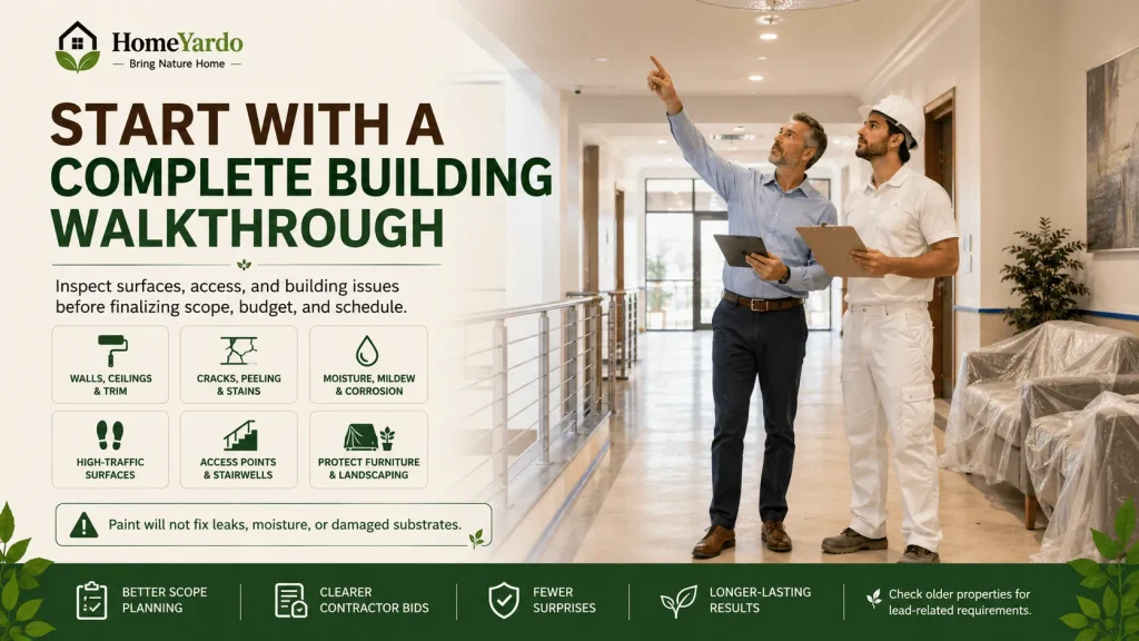 Start With a Complete Building Walkthrough