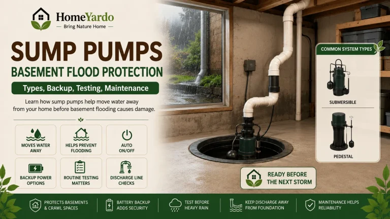 Sump Pump Guide Protection Against Basement Flooding