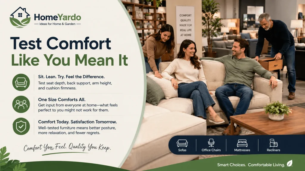 Test Comfort Like You Mean It
