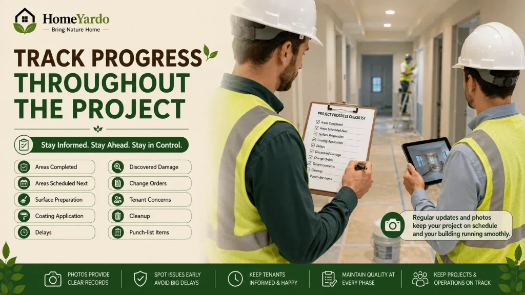 Track Progress Throughout the Project