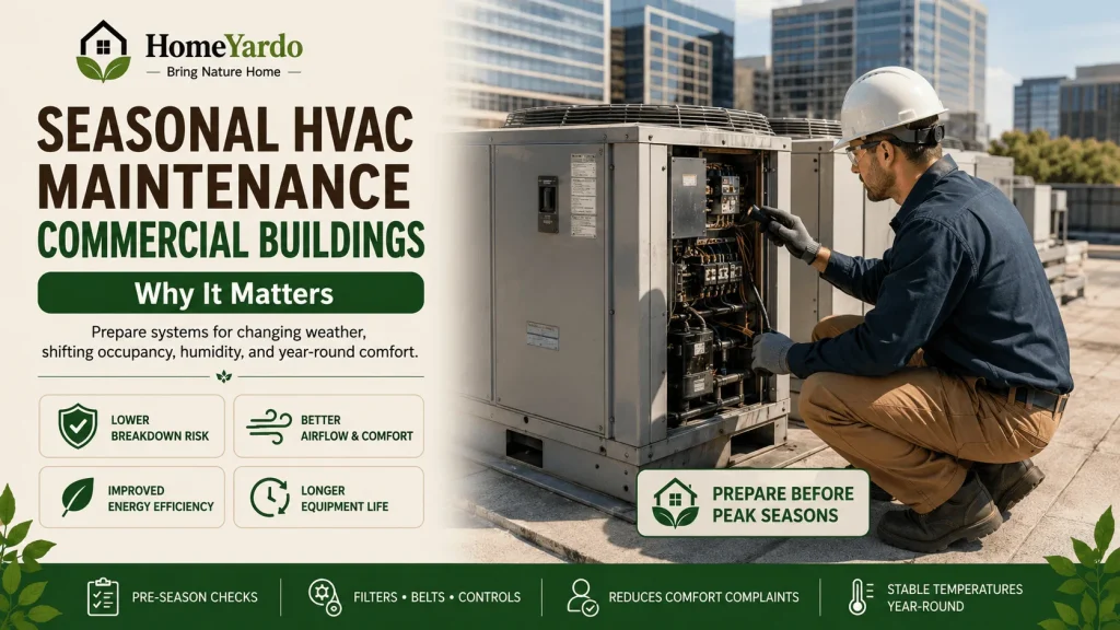 Why Seasonal HVAC Maintenance Matters in Commercial Buildings