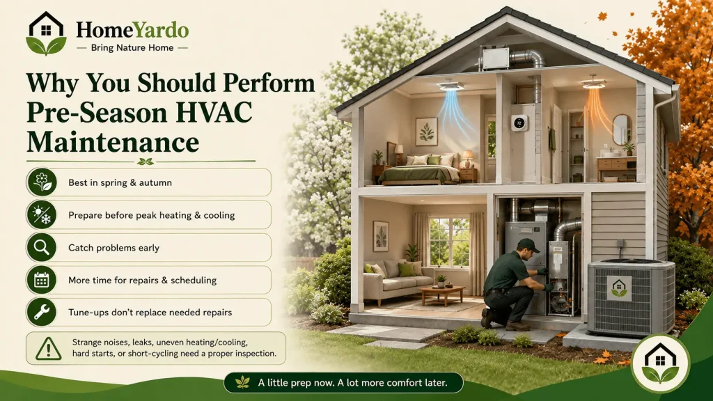 Why You Should Perform Pre-Season HVAC Maintenance