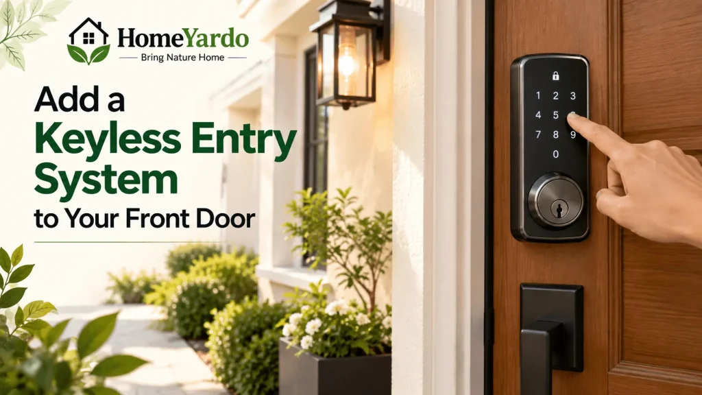 1. Add a Keyless Entry System to Your Front Door