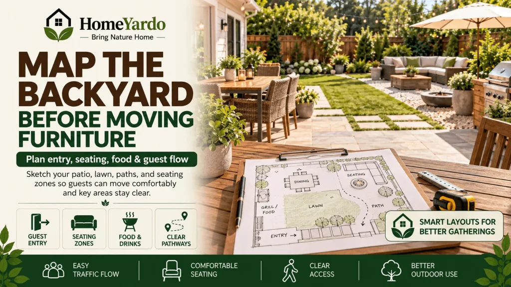 1. Map the Backyard Before Moving Furniture