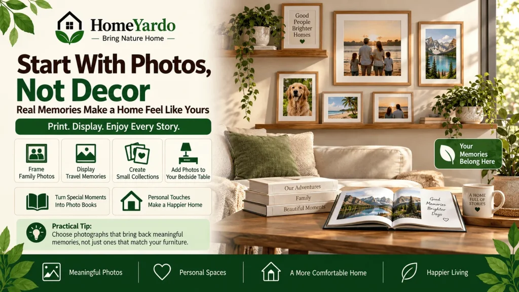 1. Start With Photos, Not Decor