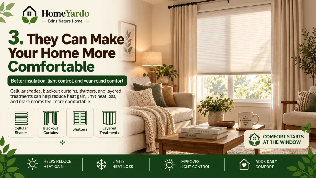 3. They Can Make Your Home More Comfortable