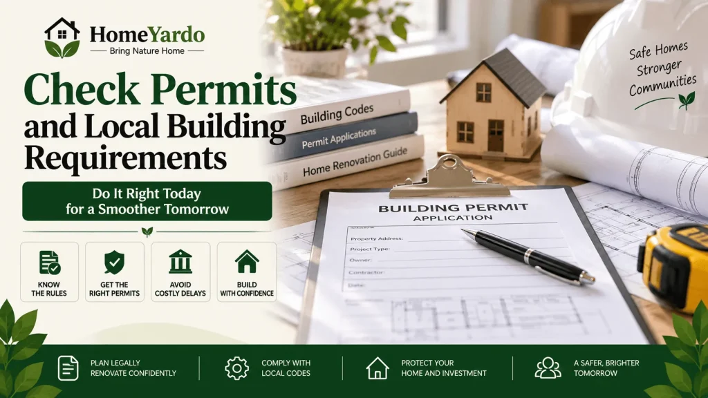 4. Check Permits and Local Building Requirements