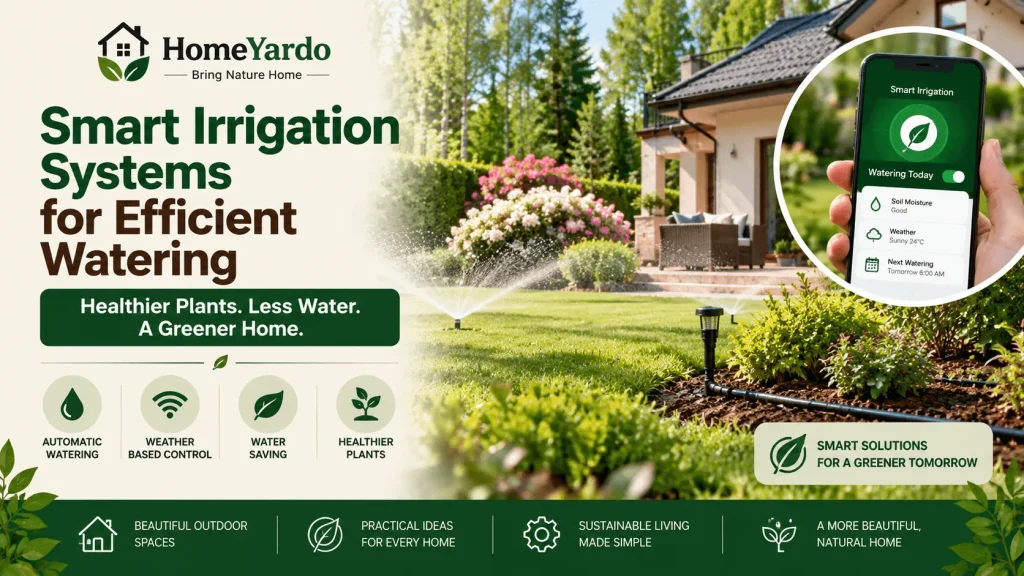 4. Smart Irrigation Systems for Efficient Watering