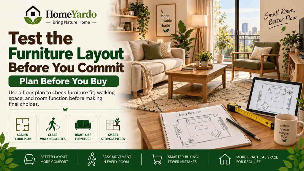 4. Test the Furniture Layout Before You Commit