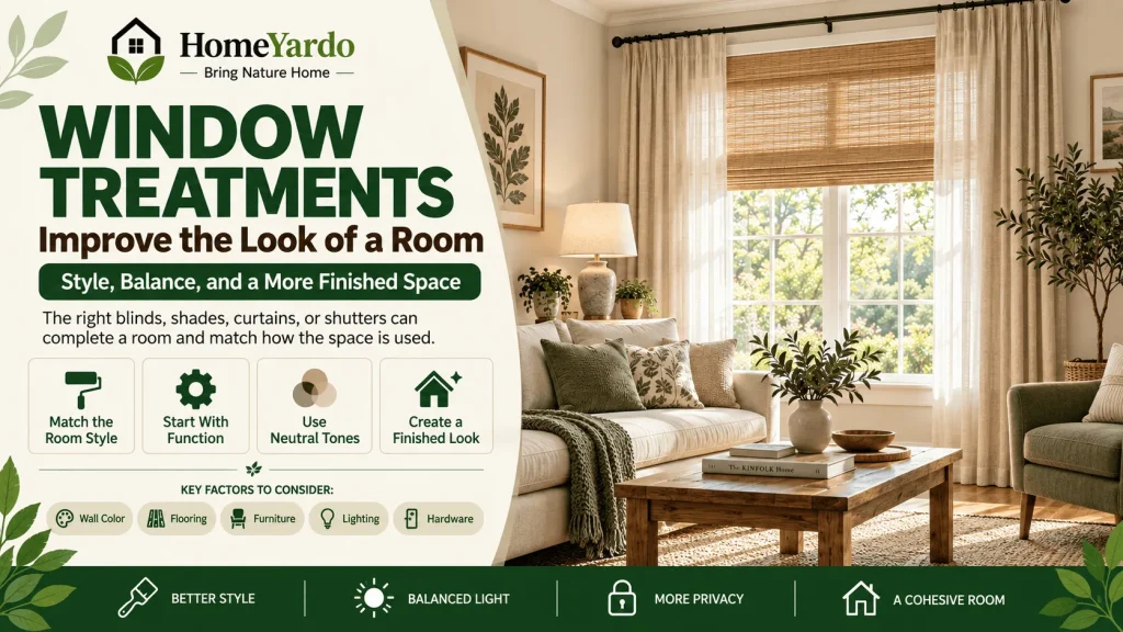 4. Window Treatments Improve the Look of a Room