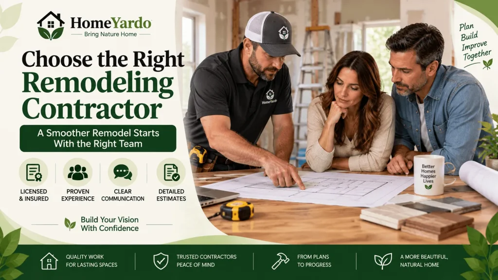 5. Choose the Right Remodeling Contractor