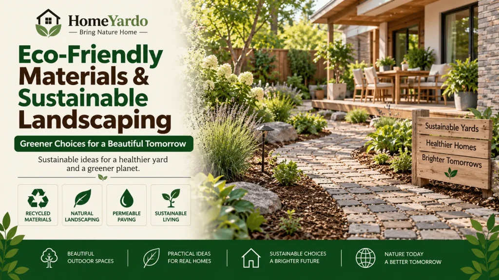 5. Eco-Friendly Materials and Sustainable Landscaping