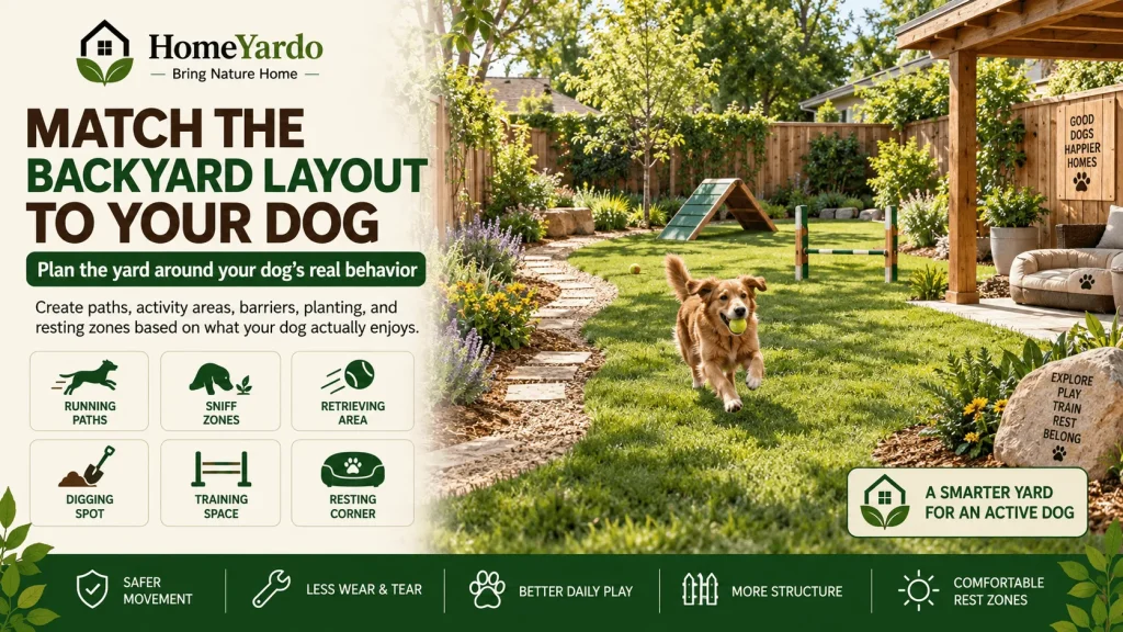 7. Match the Backyard Layout to Your Dog