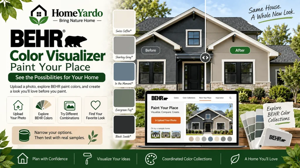8. BEHR Color Visualizer Paint Your Place