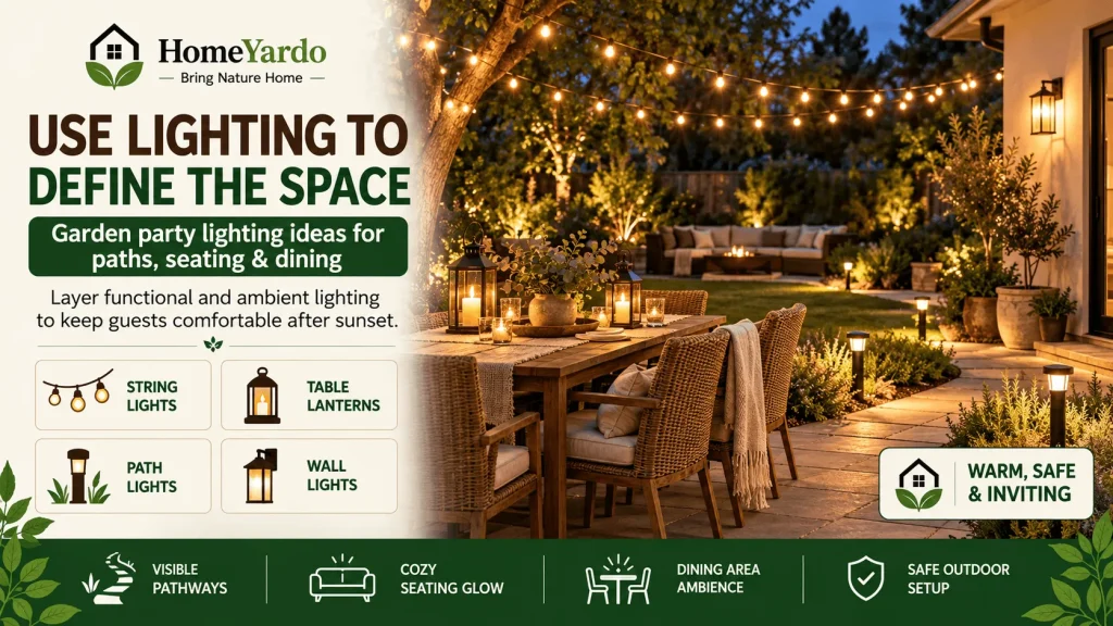 8. Use Lighting to Define the Space
