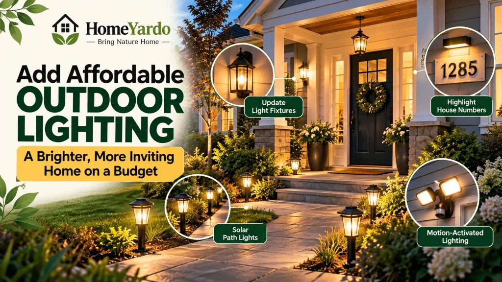 Add Affordable Outdoor Lighting