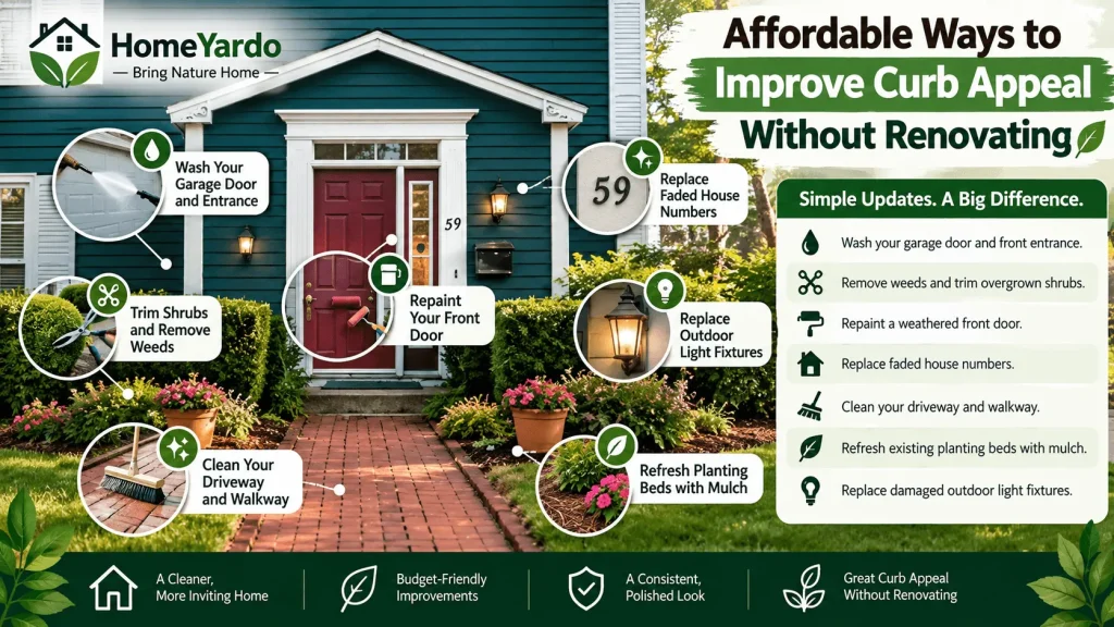 Affordable Ways to Improve Curb Appeal Without Renovating