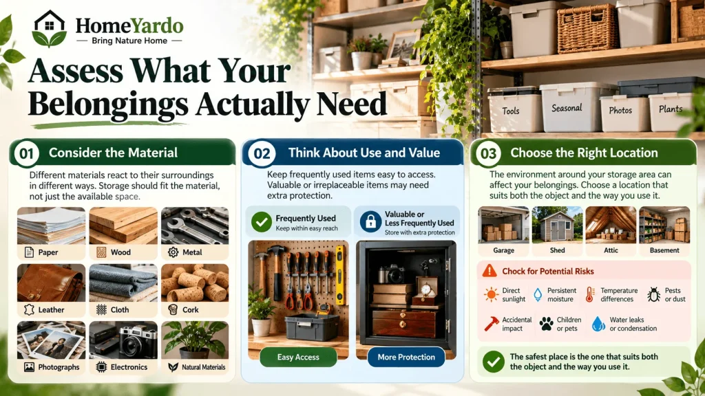 Assess What Your Belongings Actually Need