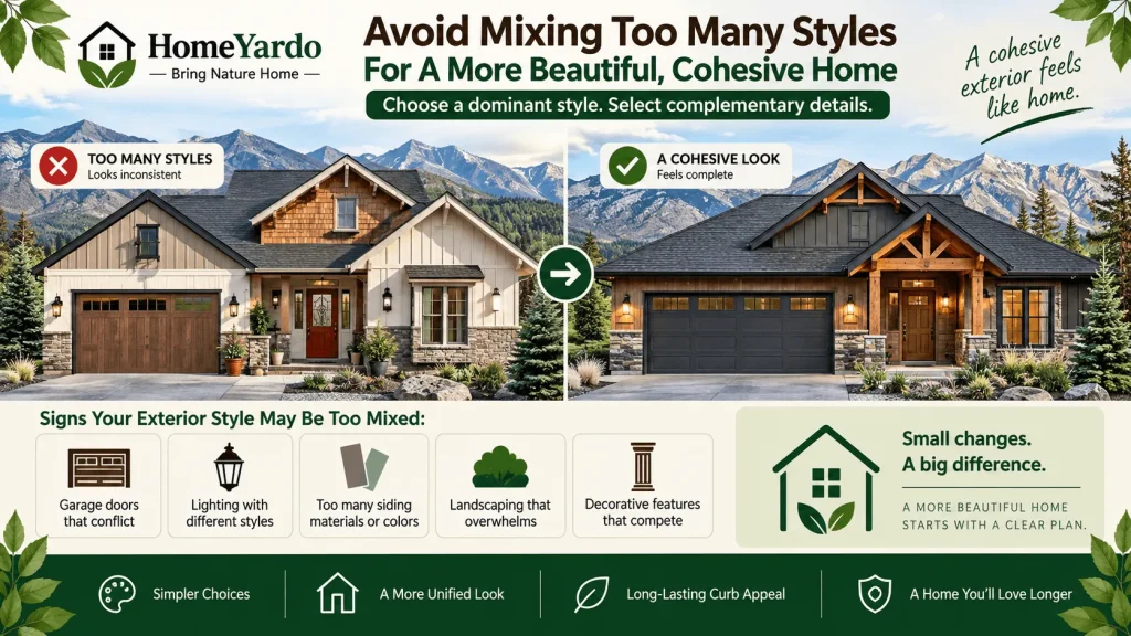 Avoid Mixing Too Many Styles at Once