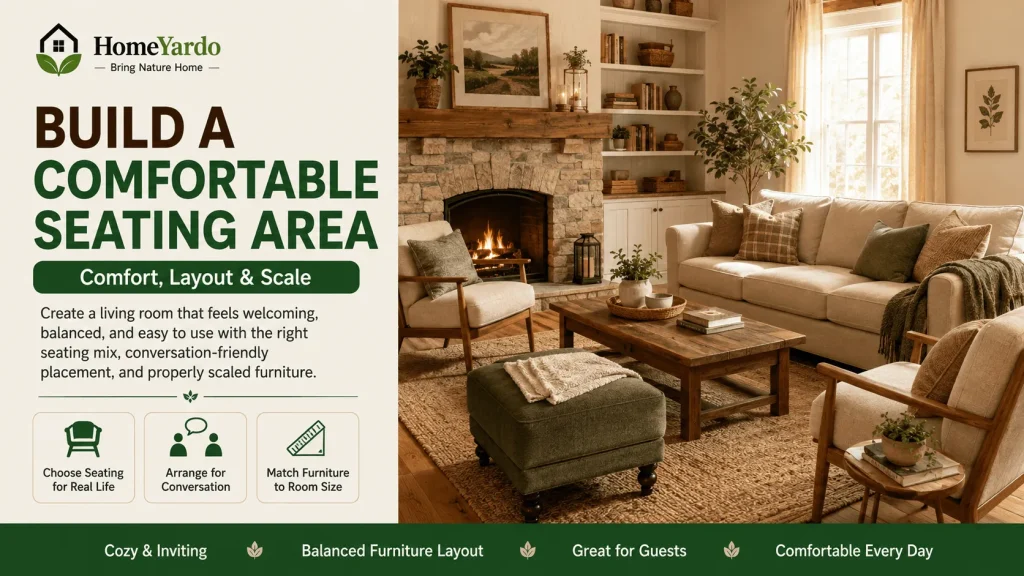 Build a Comfortable Seating Area