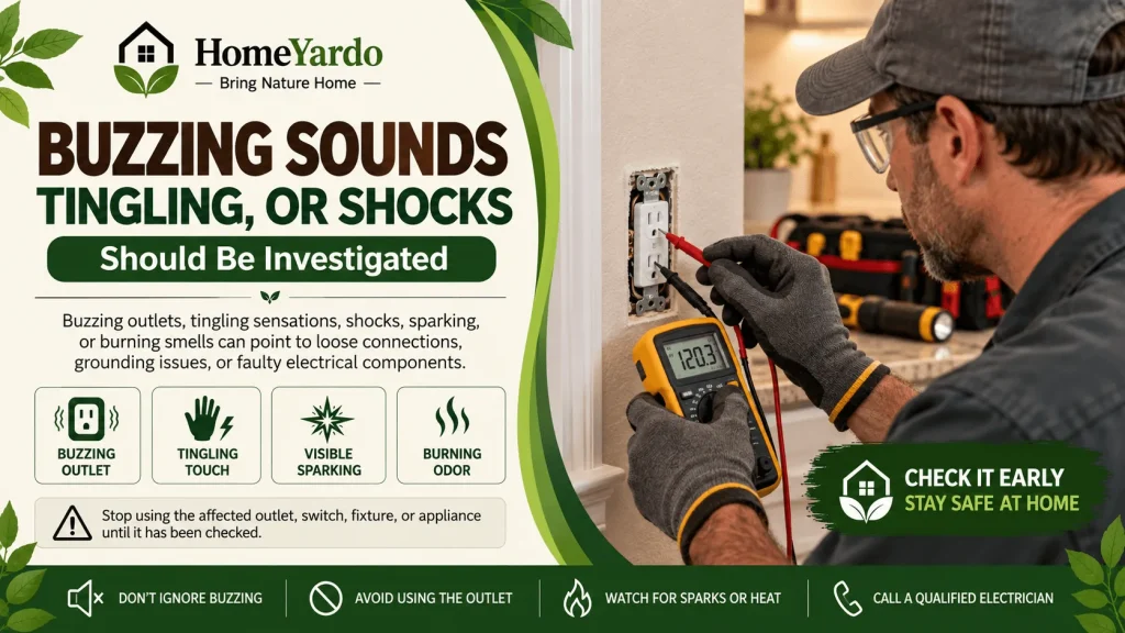 Buzzing Sounds, Tingling, or Shocks Should Be Investigated
