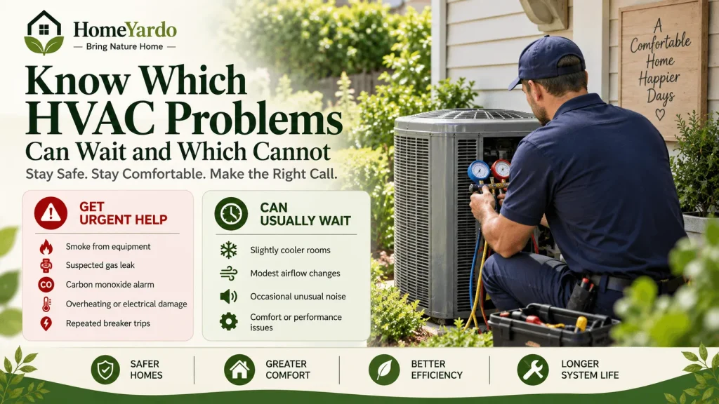 Know Which HVAC Problems Can Wait and Which Cannot