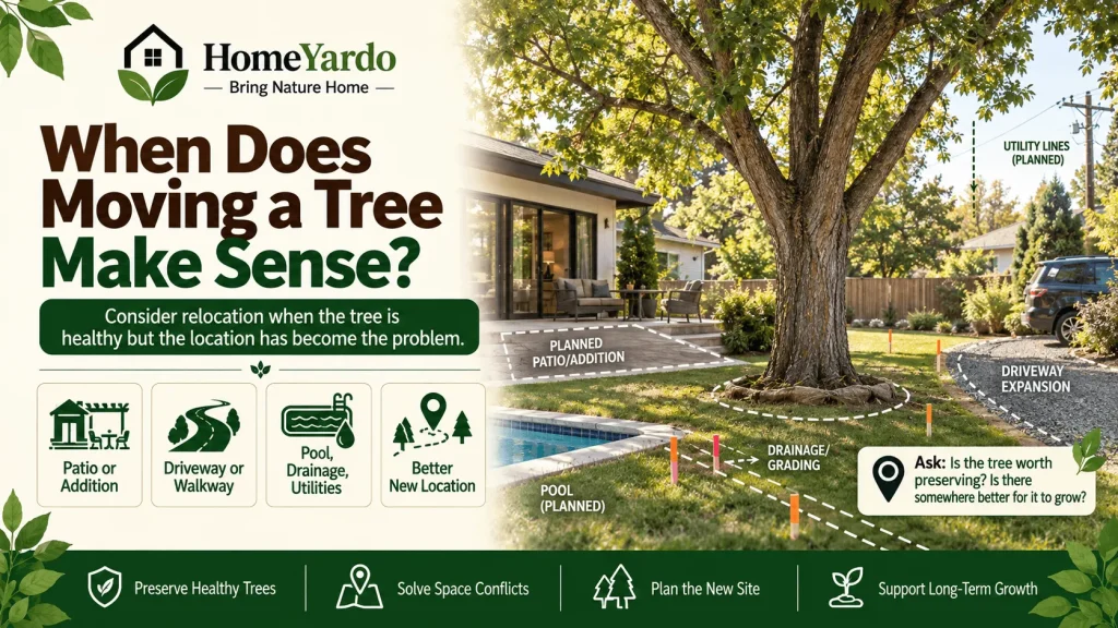 When Does Moving a Tree Make Sense?