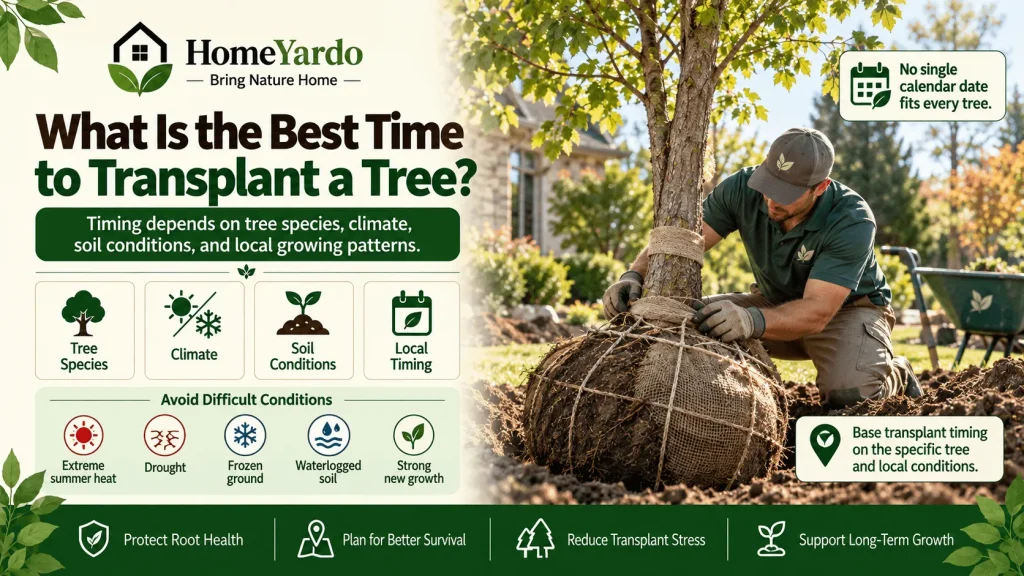 What Is the Best Time to Transplant a Tree?