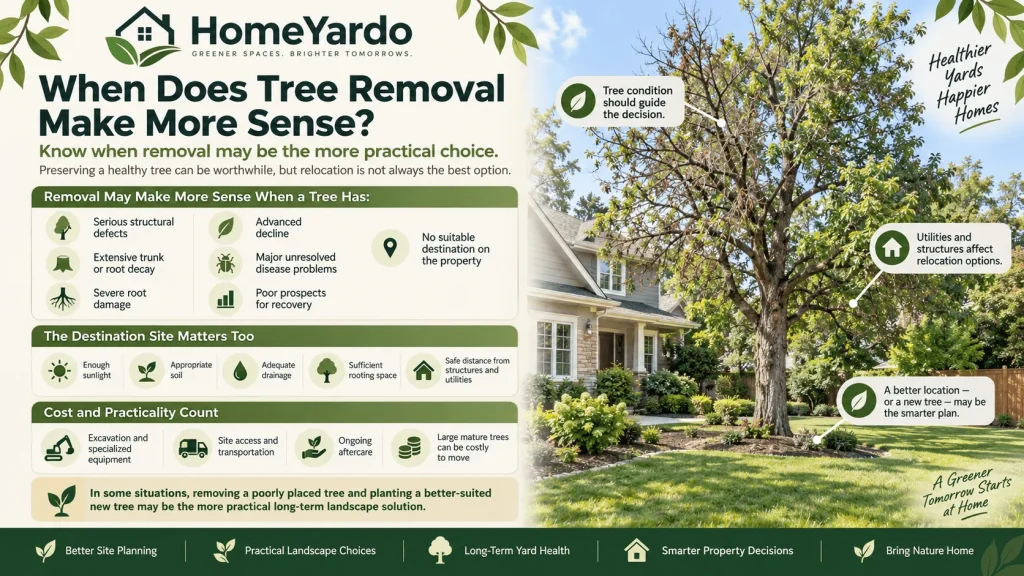 When Does Tree Removal Make More Sense?