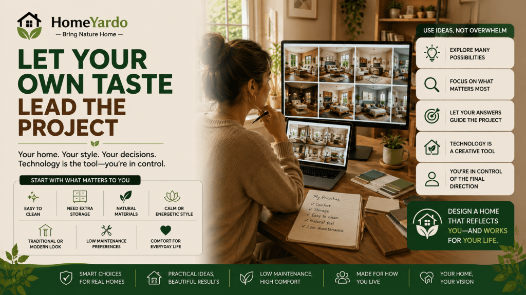 Let Your Own Taste Lead The Project