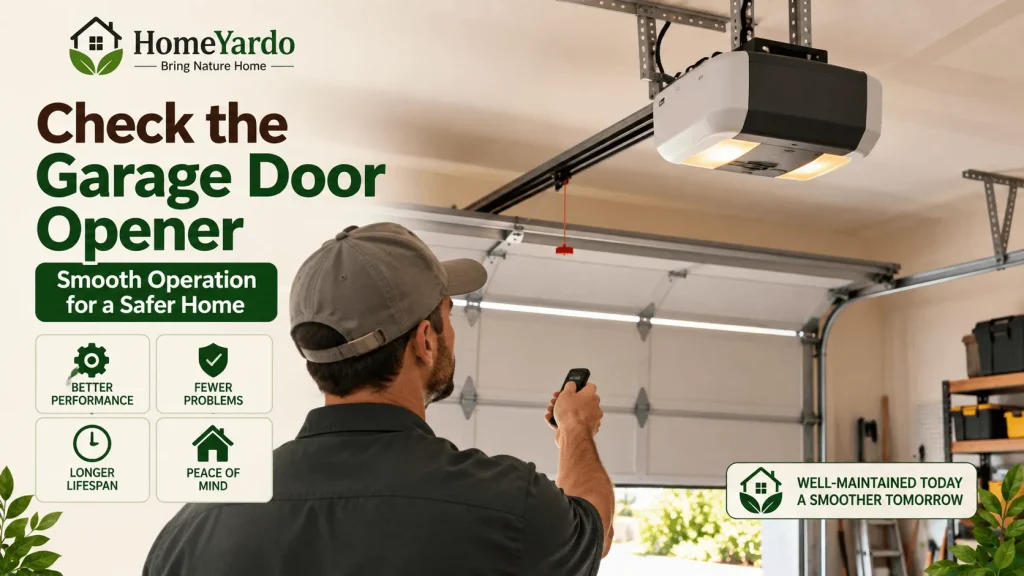 Check the Garage Door Opener