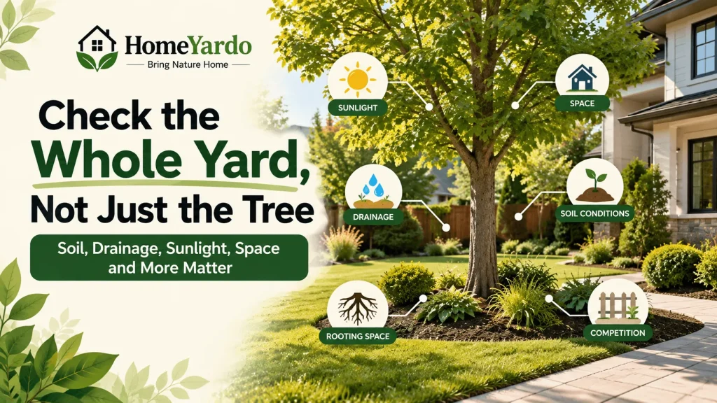 Check the Whole Yard, Not Just the Tree