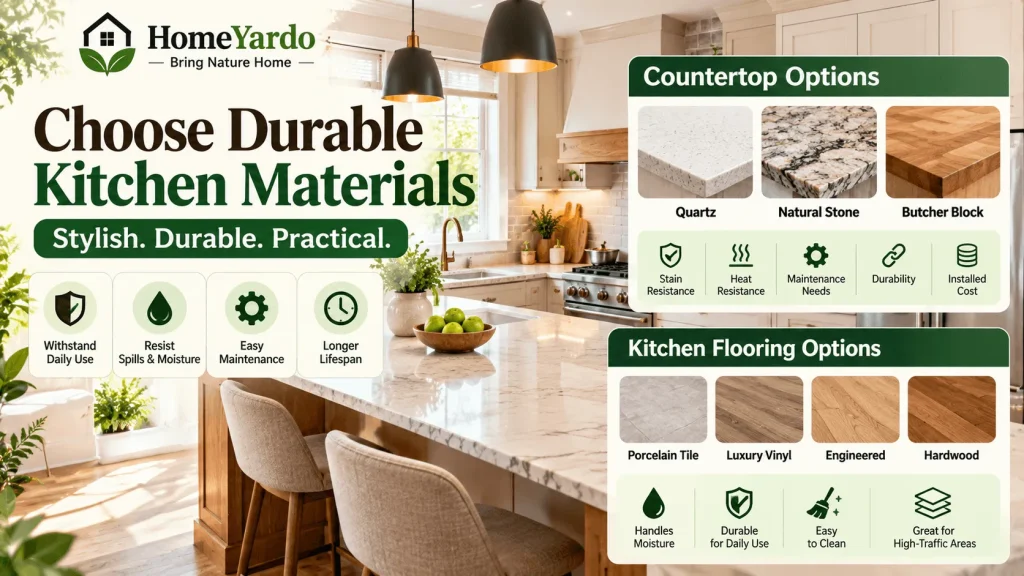 Choose Durable Kitchen Materials