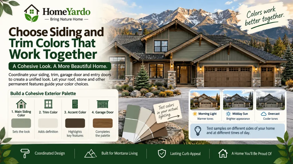 Choose Siding and Trim Colors That Work Together