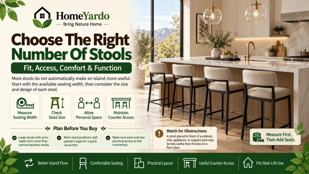Choose the Right Number of Stools