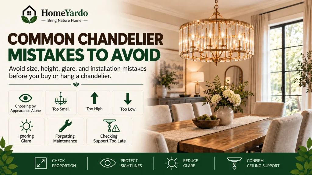 Common Chandelier Mistakes to Avoid
