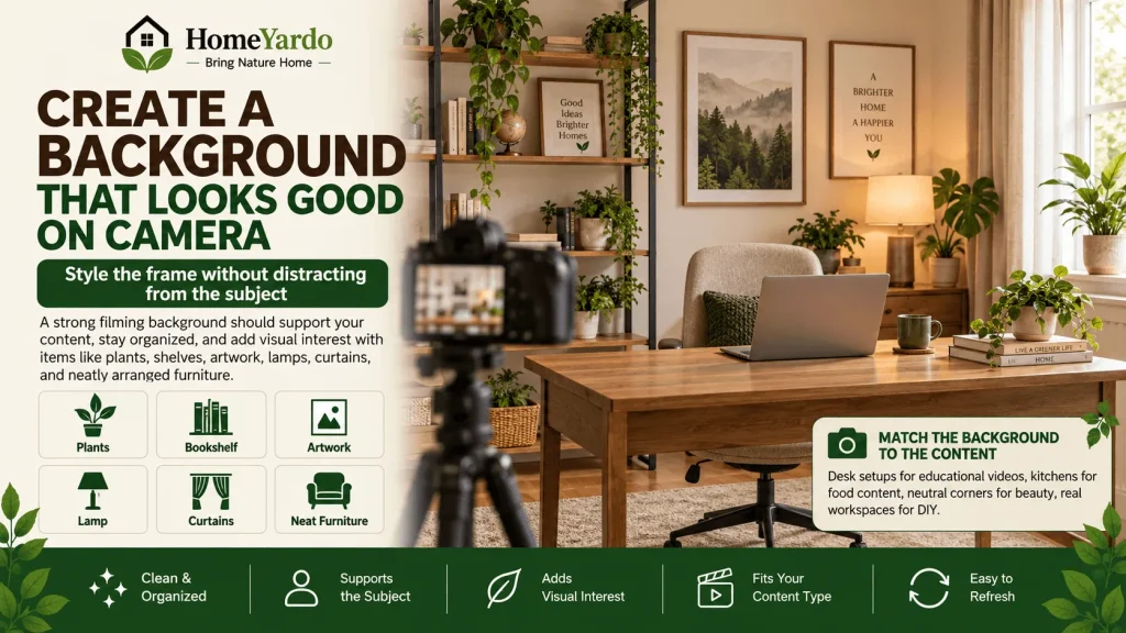 Create a Background That Looks Good on Camera