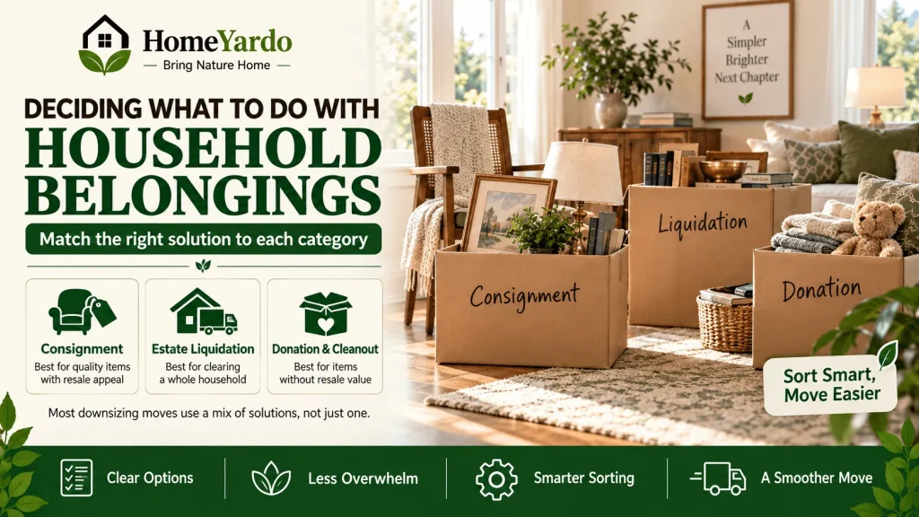 Deciding What to Do With Household Belongings