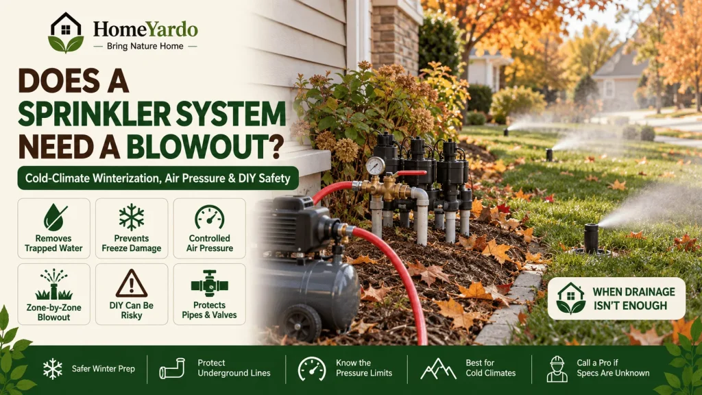Does a Sprinkler System Need a Blowout