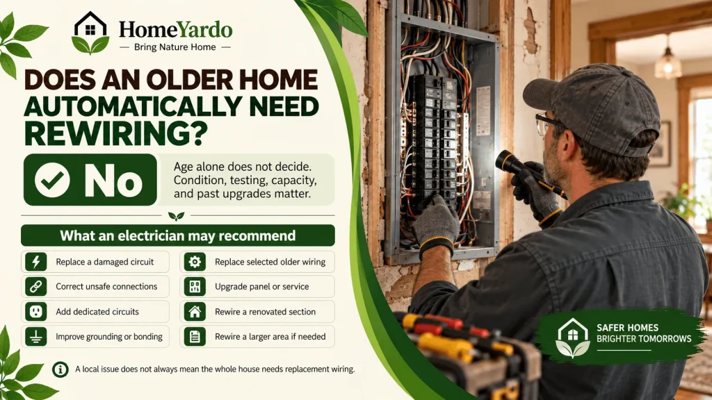 Does an Older Home Automatically Need Rewiring