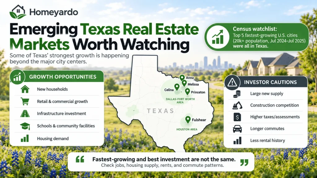 Emerging Texas Real Estate Markets Worth Watching