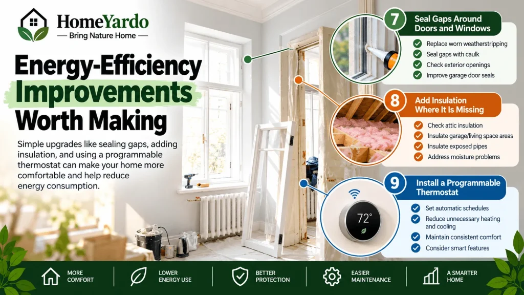 Energy-Efficiency Improvements Worth Making