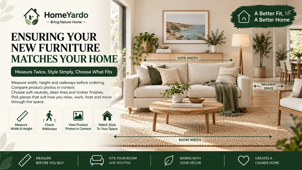 Ensuring Your New Furniture Matches Your Home