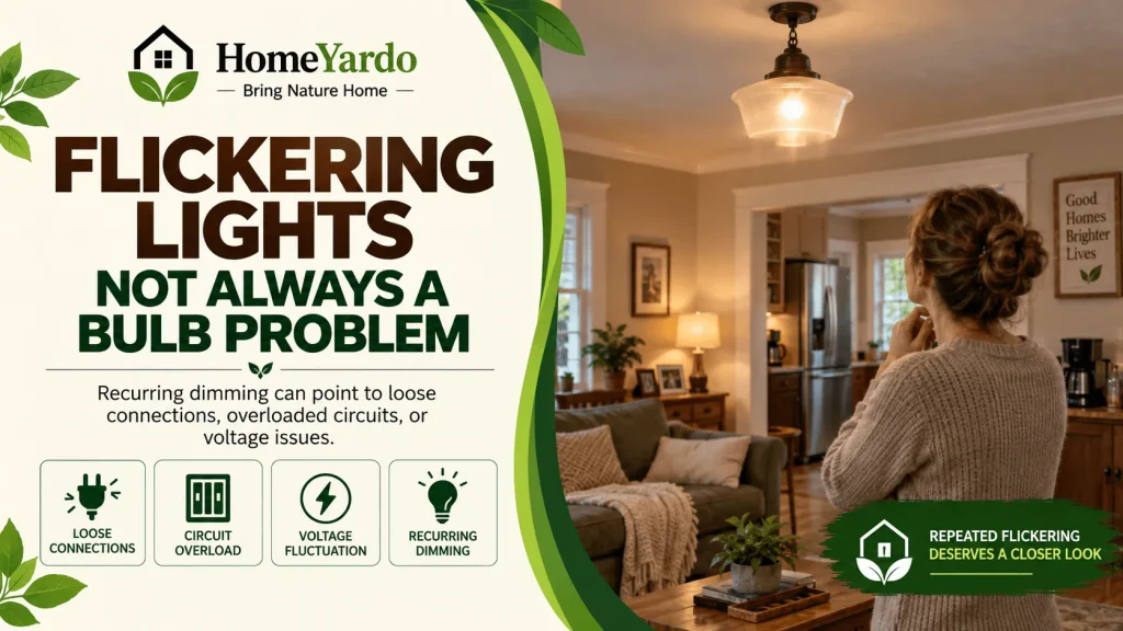 Flickering Lights Are Not Always a Bulb Problem