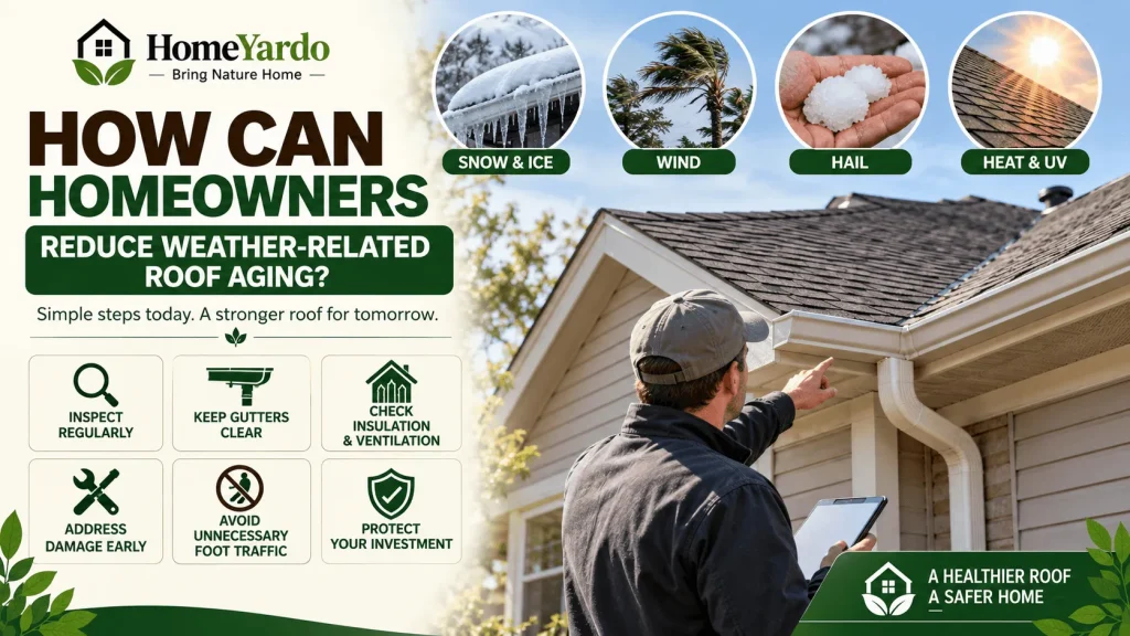 How Can Homeowners Reduce Weather-Related Roof Aging